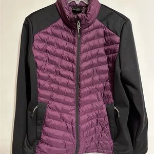 32 Degrees Heat Women's Eggplant Full Zip  Jacket ~L~ WPL 11590